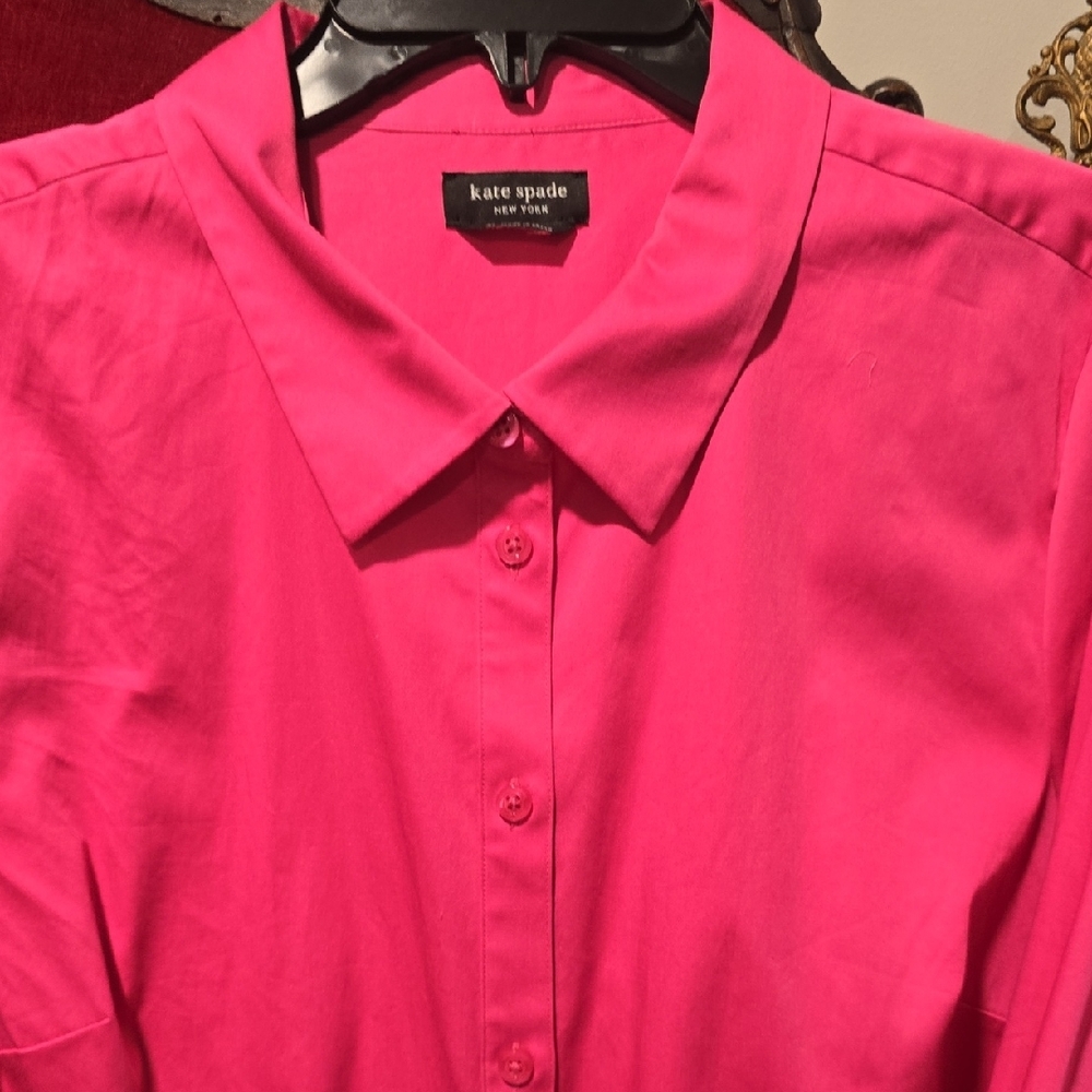 Kate Spade Fuchsia Blouse - Picture 4 of 5